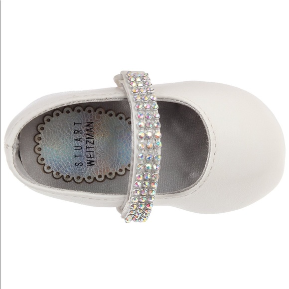 Studded Round Toe Baby Ballet Flat - Picture 2 of 7